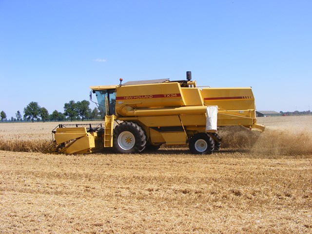 Wintertarwe oogst Groningen Agrifoto